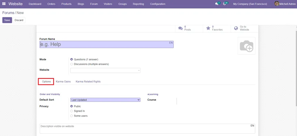 odoo book 15 community webiste 105